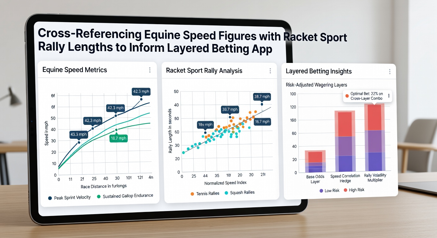 Dashboard screenshot showing integrated equine and tennis metrics for layered betting decisions