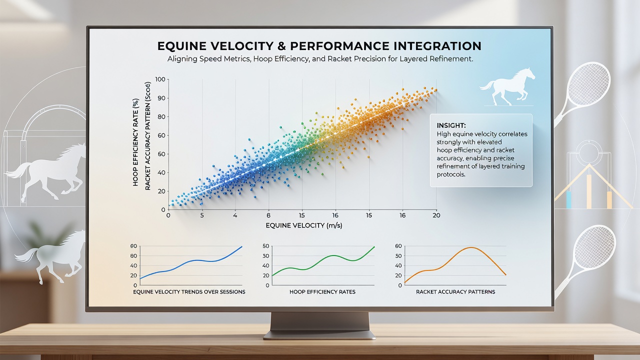 Data visualization dashboard displaying correlations between horse racing sectional times, basketball shooting splits, and tennis serve statistics for accumulator optimization