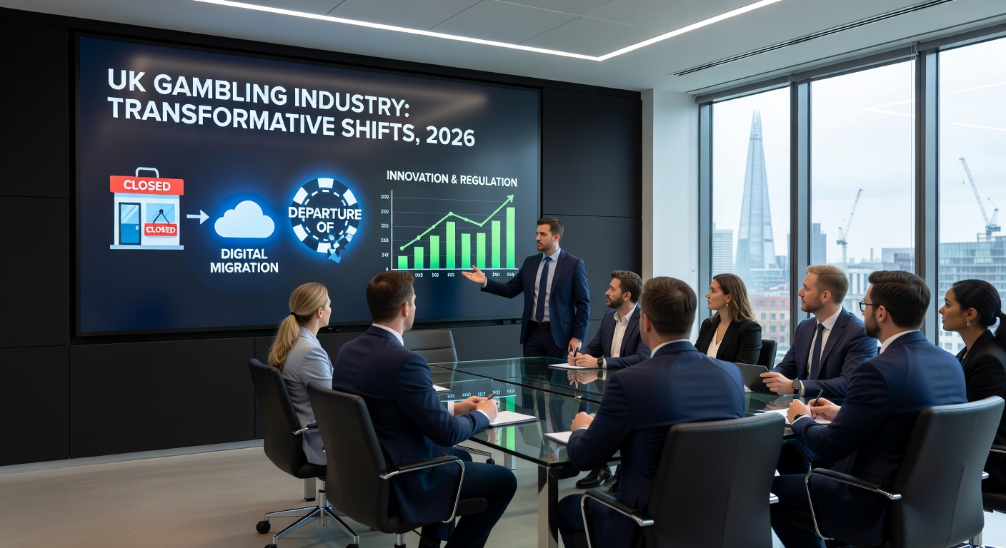 Chart depicting rise in illegal gambling market share and tax impacts on UK operators in 2026
