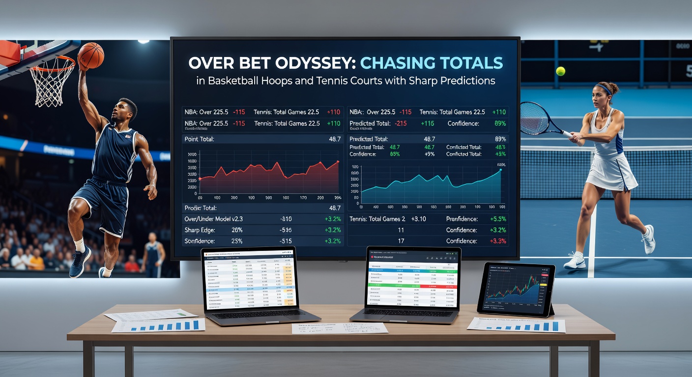 Dynamic action shot of a basketball player dunking during an intense NBA game, highlighting high-scoring plays that drive over bet opportunities